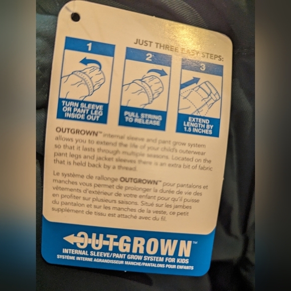 Columbia Kids' Freestyle II Insulated Snow Pants Size L,  night wave - Picture 10 of 14